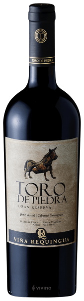 Petit Verdot, Cabernet - Grand Reserva Toro de Piedra Viña Requingua