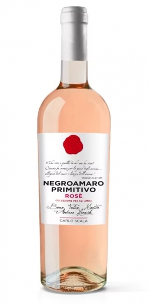 Negroamaro Primitivo - Rosé IGT Carlo Scala